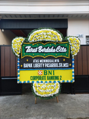 Papan Bunga Duka di Rancabali