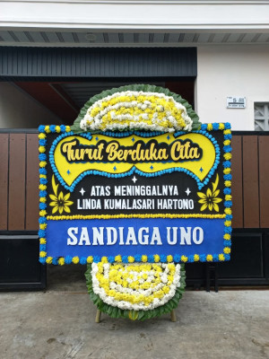 Papan Bunga Duka di Rancabali