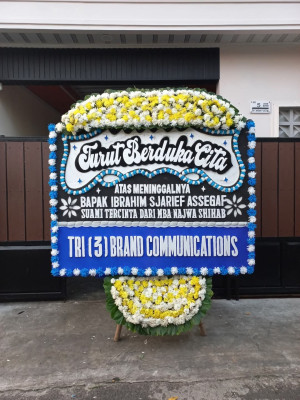 Papan Bunga Duka di Rancabali